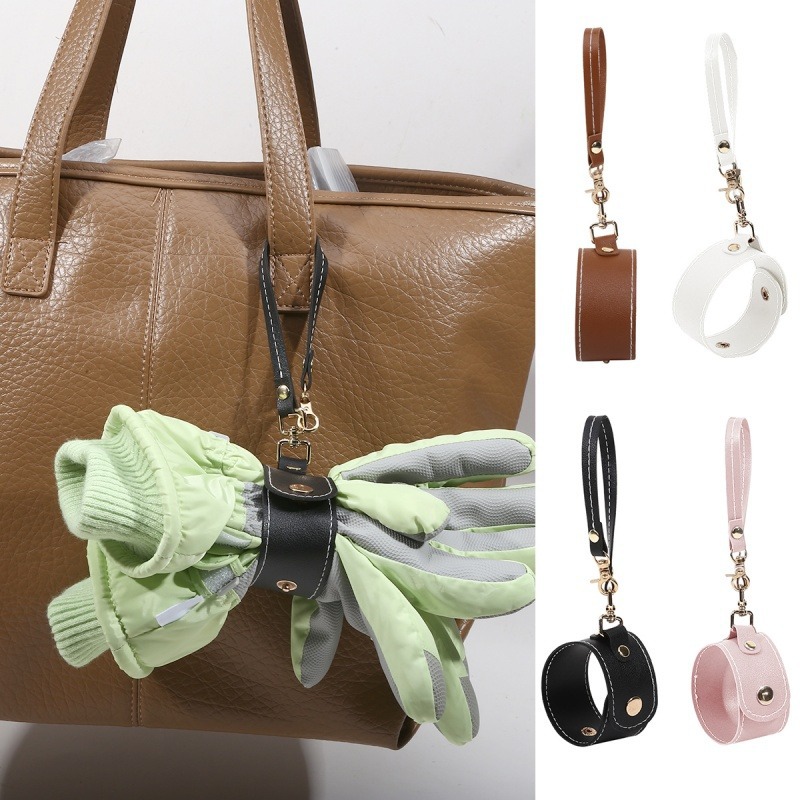 Travel Accessories Ideas - Stylish Leather Grabber Travel Accessories ที่ใส่ถุงมือสําหรับนักเดินทางไอเดียของขวัญแบกเป้