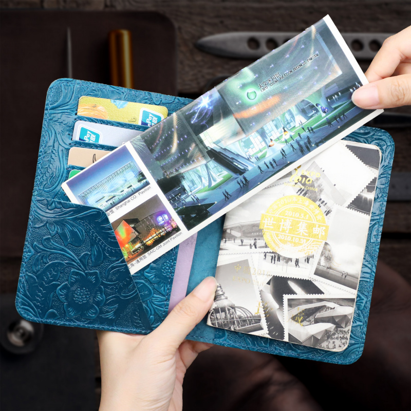ซองใส่พาสปอร์ตหนังแท้ กระเป๋าเ - Travel Accessories Wallet บทวิจารณ์และราคา