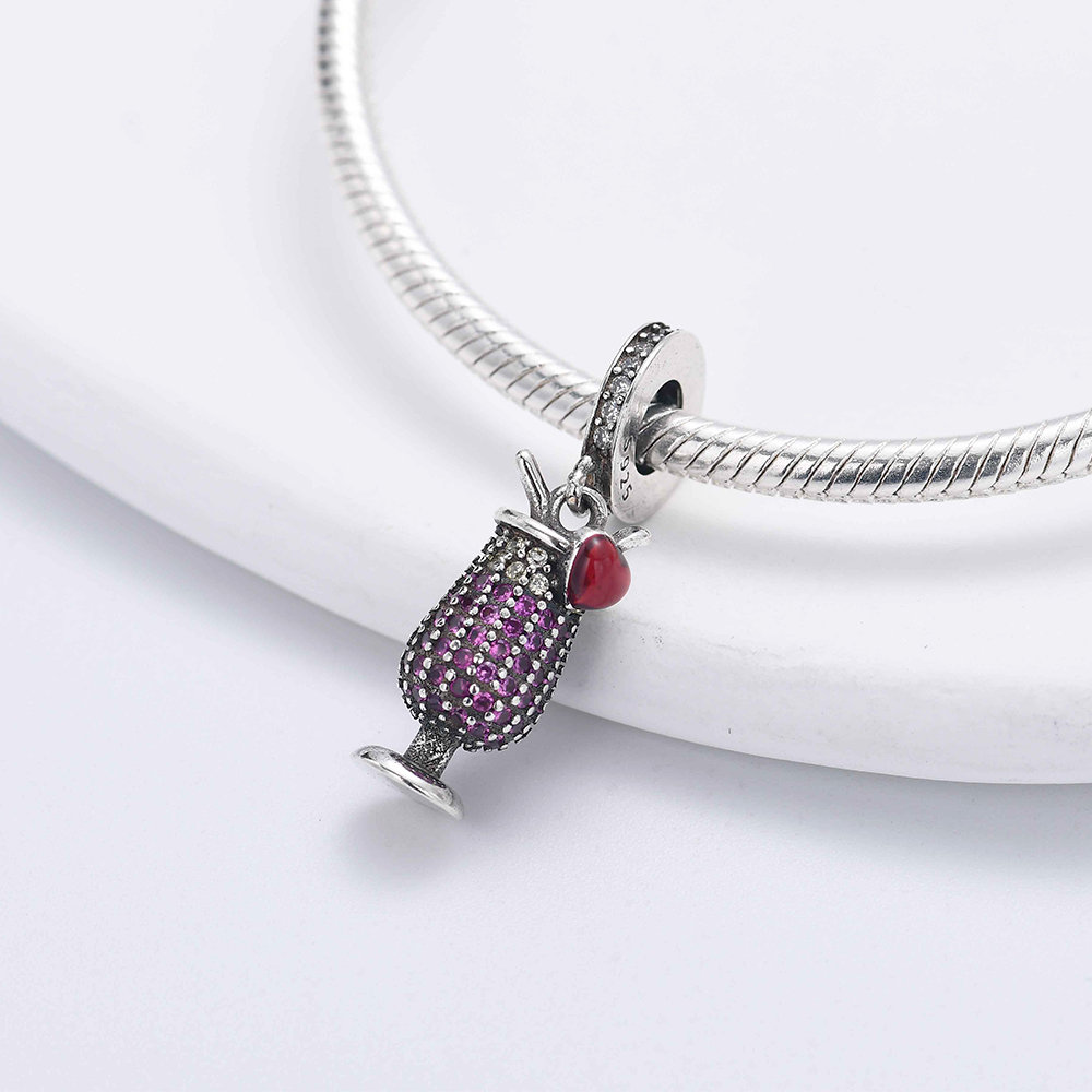 ลูกปัดชาร์มหลากสีเงินแท้ 925 เ - Travel Accessories Jewelry บทวิจารณ์และราคา