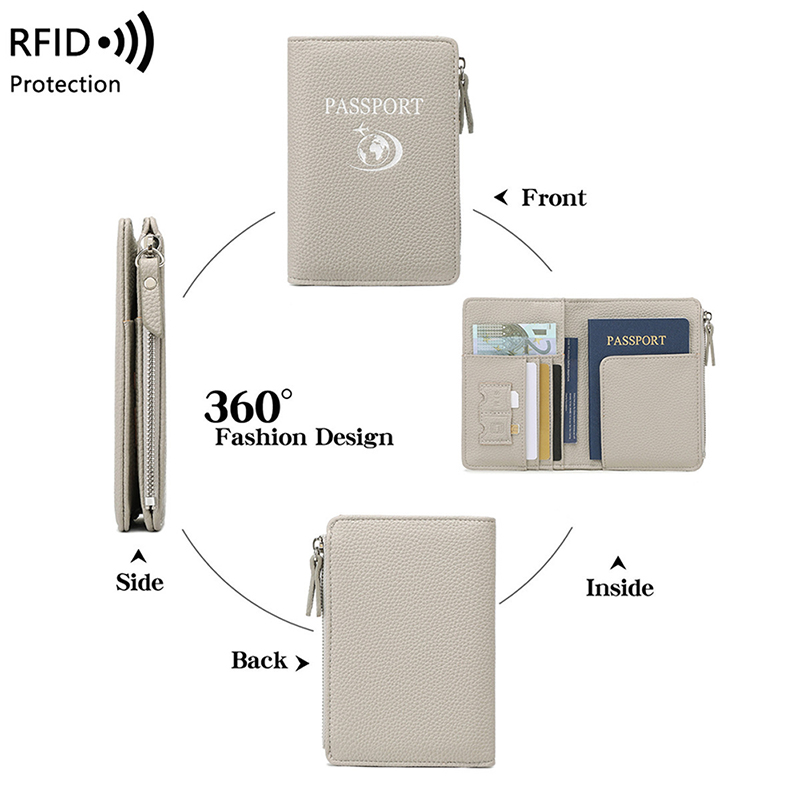 กระเป๋าใส่พาสปอร์ตสำหรับผู้หญิ - Travel Accessories Wallet บทวิจารณ์และราคา