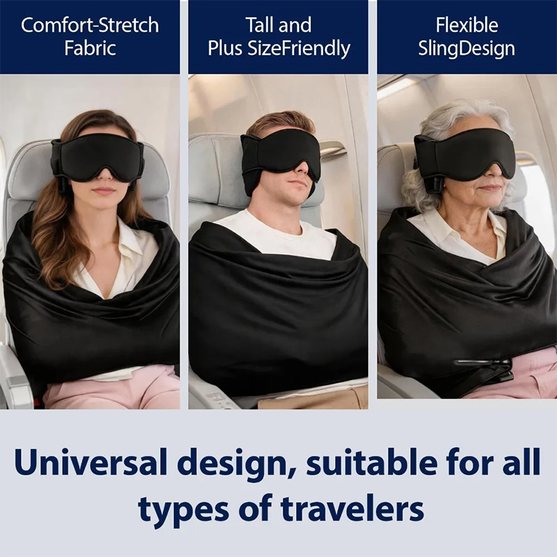 ชุดอุปกรณ์นอนหลับบนเครื่องบิน  - Travel Accessories Long Flight บทวิจารณ์และราคา