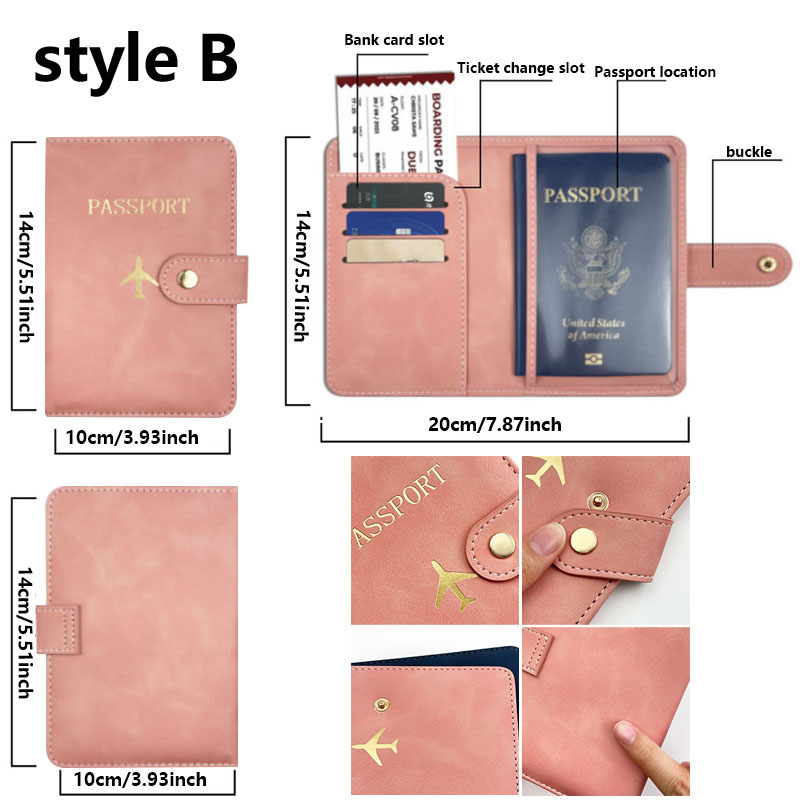ซองหนังใส่พาสปอร์ต กระเป๋าใส่บ - Travel Accessories Wallet บทวิจารณ์และราคา