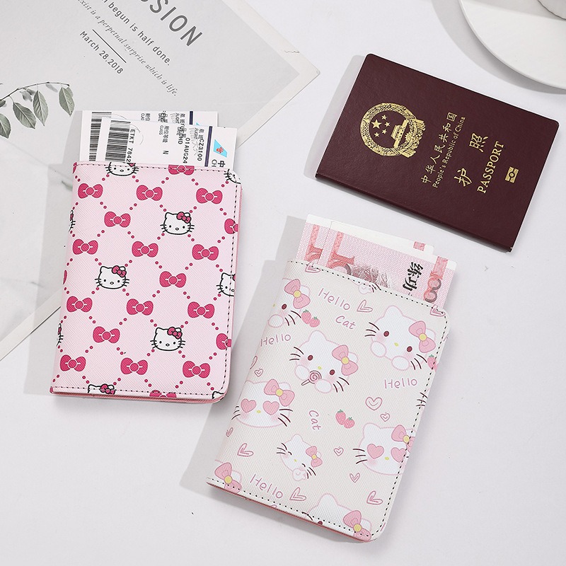 เคสใส่พาสปอร์ตผู้หญิงลายเฮลโลค - Travel Accessories India บทวิจารณ์และราคา